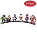 Yingred Marvel Titan Hero Series Exclusive-Iron Man、Hulk、Thor、Spider-Man、Captain America、Hulkbuster 6 Figure Set/Car Decoration