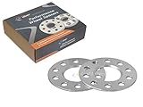2pc 5mm UberTechnic Hubcentric 5x114.3 Wheel Spacers (64.1mm bore) for Acura Honda ILX RL RSX TLX TSX Integra Type R TL Accord Civic Element S2000 CRZ CR-Z
