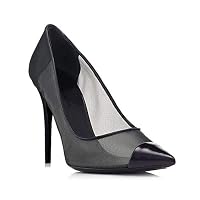 GONGFF Cutout Stiletto Heel Open Peep Toe Sandal, Women