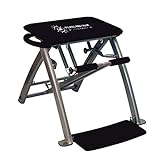 Life's A Beach Pilates PRO Chair with 4 DVDs (Black)