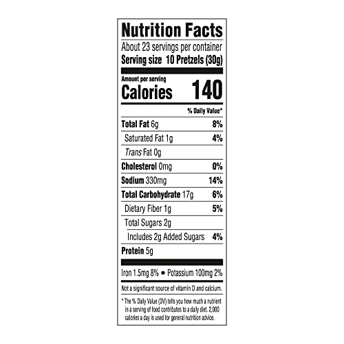 AMAZON GROCERY, PEANUT BUTTER FILLED PRETZELS, 24 OZ
