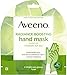 Aveeno Radiance Boosting Hand Mask with Moisture Rich Soy, Moisturizing Hand Gloves to Replenish Dry Dull Skin, Paraben-Free, 1 Pair of Single-use Gloves