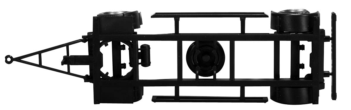 herpa 080835 - Trailer frame for swap body with wheel sets 7,45 m, content 2 pcs.