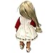 Adorable Baby Doll Clothes Short Two-piece Outfits Doll Dress for 14-16 Inches American Girl Doll , (Red)