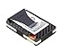Minimalist Slim Wallet for Men - Carbon Fiber Wallets For Men RFID Blocking - Credit Card Holder with Aluminum Money Clip (Carbon Fiber Black)
