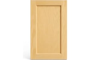 Solid Oak Shaker Replacement Cabinet Door - 15 x 24 - Made to Order - Unfinished Oak – Paint or Stain Ready