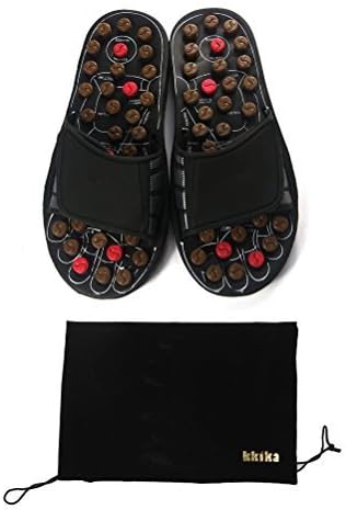 KKIKA Rotating Accupressure Foot Slippers for Men (6-8)/ Women (8-10) by Kkika
