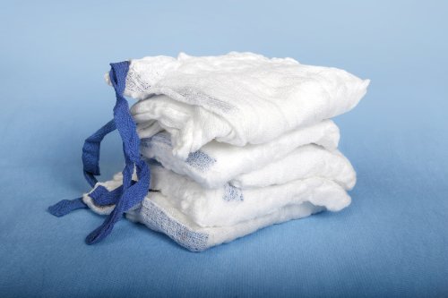 Medline X-Ray Detectable Sterile Lap Sponge Tray, 18" x 18", Pack of 20