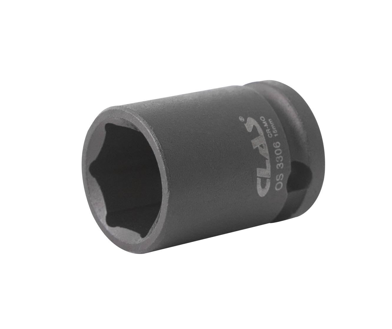 CLAS Equipements Impact Socket 15 mm 3/8 Inch - OS 3306