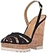 Nine West Women's Kindeyes Suede Wedge Sandal