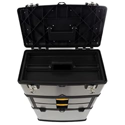 Portable Tool Box - Storage Compartments for