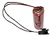 New FDK Fuji CR8.LHC 17430 3V Lithium Battery for PLC Backup Power W/Plug X2