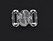 Plastic Bikini Bra Clips Hooks Swimwear Clicker Bikini Accessory Tape Closure Hook & Clasp Fasteners 10mm Pack of 200Sets (Clear)