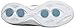 Skechers Women's Go Walk 4 Kindle Slip-on Shoe, Navy/White, 6 M US