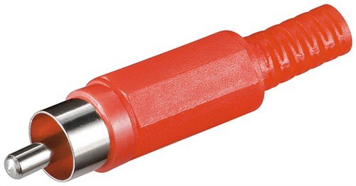 Goobay 72293 RCA Male to Plastic Plug with Kink Protection