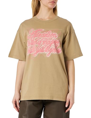 Diesel T-BUXT-N3 Maglietta RTW DSL Women, Color Tree House, Talla M