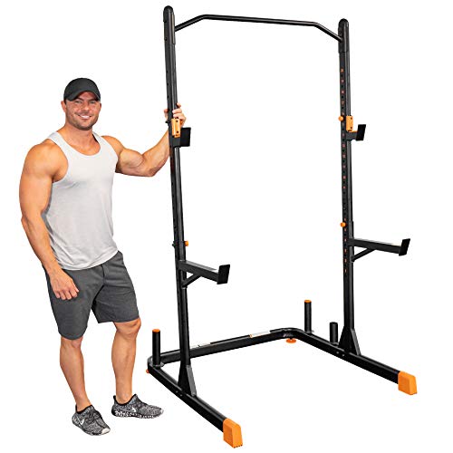 GRIND Fitness Alpha2000 Squat Stand, Exercise Rack with Barbell Holder