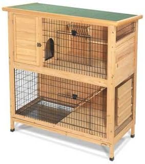 kaytee premium two story rabbit hutch