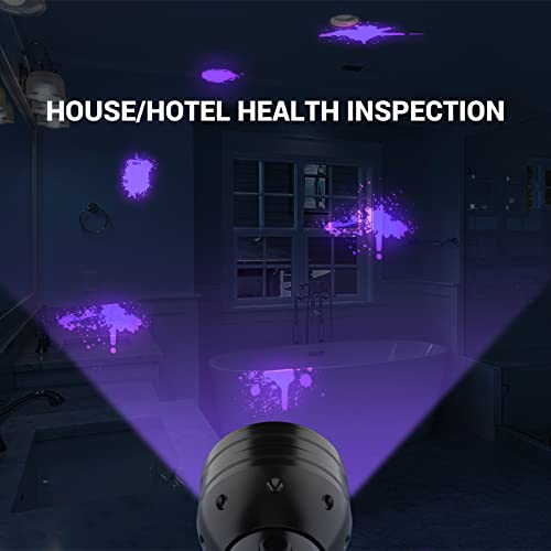 MIU COLOR UV Flashlight, 51 LEDs, Dogs Urine Detector, UV Black Light