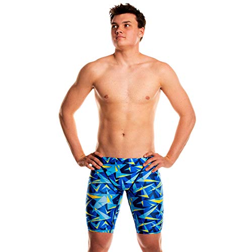 Flow Funky Swim Jammers Size 21 to 32 Swimming Jammer Shorts for Boys
