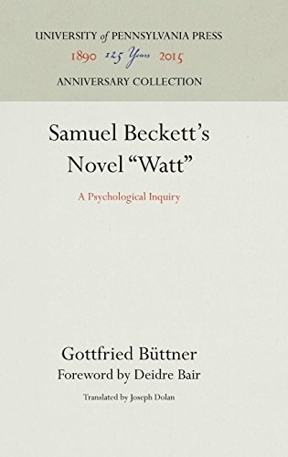 Samuel Beckett's Novel 