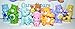 Care Bear Deluxe Figure Toy Set of 17 Different Care Bears with Wonderheart Bear, Funshine Bear, Cheer Bear and Many More!