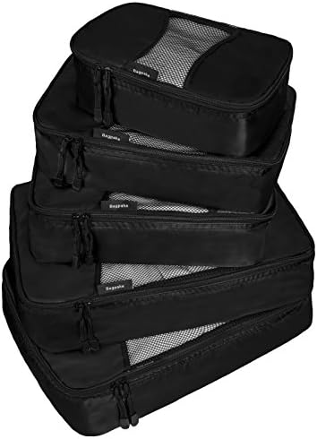 Bagpake 5 Set Packing Cubes-Travel Luggage -2 Extra large,2 Medium,1 Small