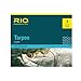 RIO Fly Fishing Leaders Tarpon Leader 6Ft 50Lb Fluorocarbon Shock 3 Pack Fishing Line, Clear