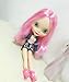 Evursua Big Head BJD Dolls12inch,Custom Dolls Compatible with Blythe Doll Clothes 2 Set,Color Eyes Changing,Doll Collector/Girls Gift