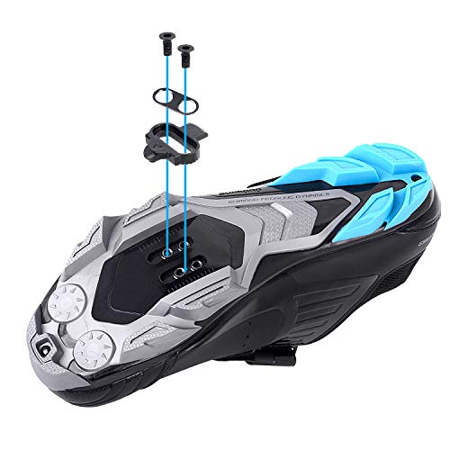 Inkesky Bike Cleats - Compatible with Shimano SPD - for Spinning, Indoor & Outdoor Cycling
