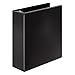 Cardinal Performer Reference Non-Locking Slant-D Ring Binder, 3-Inch, Black (XV632)