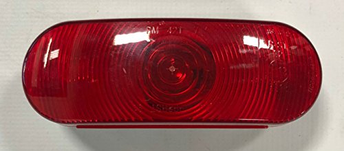 Triton 03526 Red Oval Tail Light