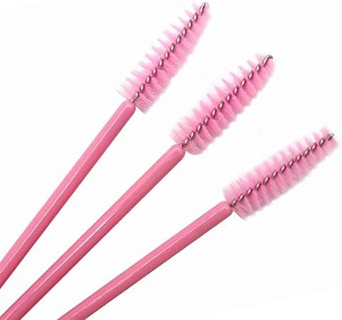 LINSUNG New 50 pcs Disposable Eyelash Brush Mascara Wand Applicator for Eyelash Extension