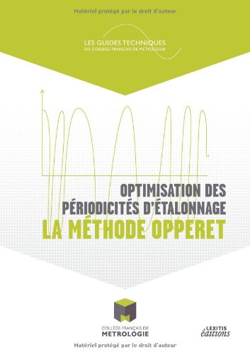 Optimisation des périodicités d'étalonnage