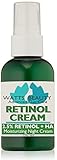 Watts Beauty 2.5% Retinol Cream - Anti Aging Retinol Enhanced with Hyaluronic Acid, Vitamin E & Phospholipids - Works Wonders on Large Pores, Blemishes, Uneven Skin Tone, Acne, Dull Skin & Aging Skin