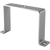 Hubodometer Bracket Fit for Stemco 650-0598 Hubodometer | 5-1/2 Inch Bolt Circle Hubs, 3/8 Inch Side Holes Trucks Trailers Mount, Dual Leg Bolt Fixed, Tensile Strength