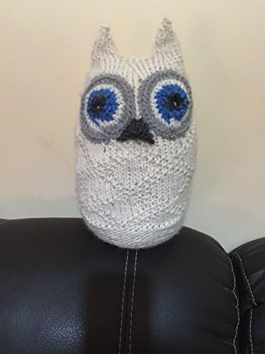 Hand knitted Toy Owl 100% wool