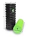 AmazinFitness Foam Roller 2 in 1 PLUS FREE BAG AND VIDEO High Density EVA Textured Grid for Muscle Recovery and Myofascial Trigger Point Massage, Perfect for Back Pain Relief, after Yoga or Sports.