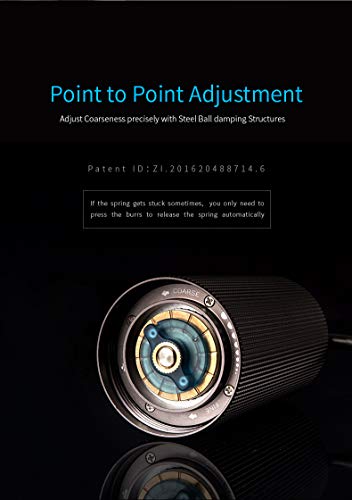 Timemore C2 Manuelle Kaffeemühle, Blau – Bild 7