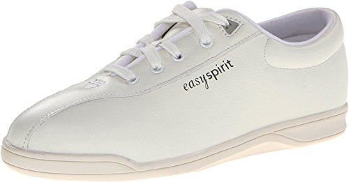 Easy Spirit AP1 White Leather 9 N (AA) at Amazon