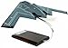 Mastercraft Collection B-2 Spirit Stealth Bomber Jet Plane Airplane Air Force Model Scale: 1/100