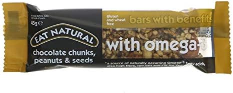 Eat Natural | Chocolate Chunks;Peanuts;Seeds | 12 X 45G