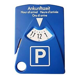 HP-Autozubehör 19943 parkeerschijf met 4 functies – parkeerschijf incl. gordelmeter, parkeerkaarthouder en…