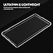 Huawei P8 Case - MoKo Halo Series Back Cover with TPU Cushion Technology Corners + Clear Back Panel Bumper Cover for Huawei P8 5.2 Inch Smartphone 2016 Release, Crystal CLEAR