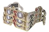 3d Christmas Glasses - Holiday Specs - Transform Christmas Lights Into Magical Messages - Fluttering Angels - 3 Pairs