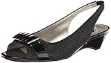 Anne Klein Sport Women's Beagan Fabric Slide Pump, Gold, 10 M US