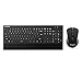 VicTsing Ultra-thin Wireless Keyboard and Mouse Combo with Palm Rest, 2.4GHz Connectivity, Long Battery Life