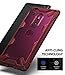 Ringke Fusion-X Compatible with Xperia XZ3 Case Ergonomic Transparent Military Drop Tested Defense Hard PC Back TPU Bumper Impact Resistant Protection Cover for Sony Xperia XZ3 - Ruby Red