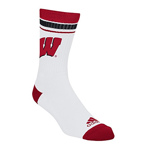 Buy Wisconsin Badgers Adidas NCAA "Fan Gear" Jacquard Stripe Men's