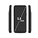 COOFUN Samsung Galaxy S8 Charger Battery Case, 5000mAh Ultra Slim Rechargeable Portable External Backup Battery Pack-Charger Cover-Protective Case Power Bank Case (Black)